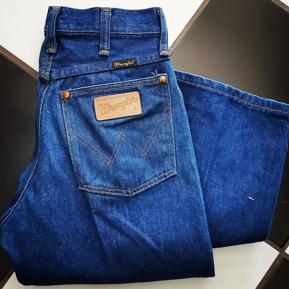 Vintage 1960s Wrangler 910 denim je…